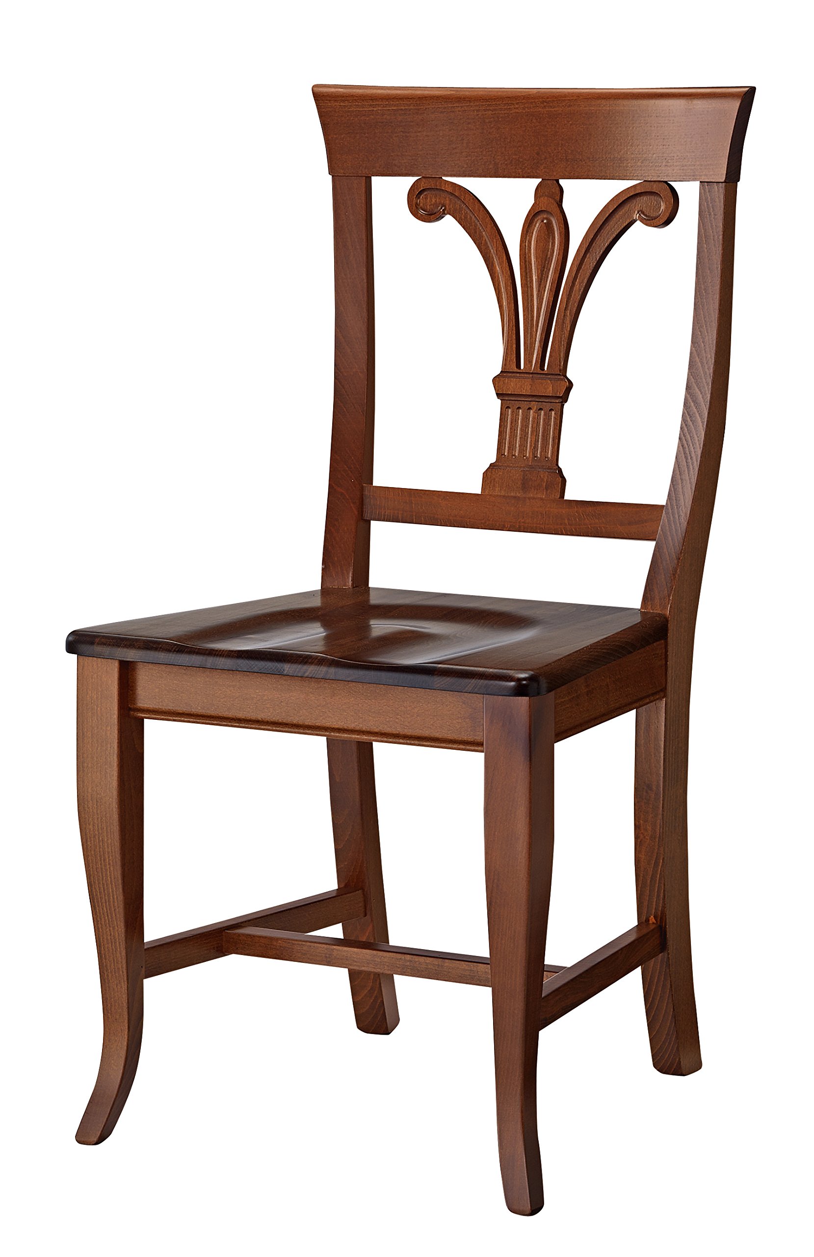 Amazon.co.jp: オリバー ダイニングチェア 木製 ブラウン (S・CW