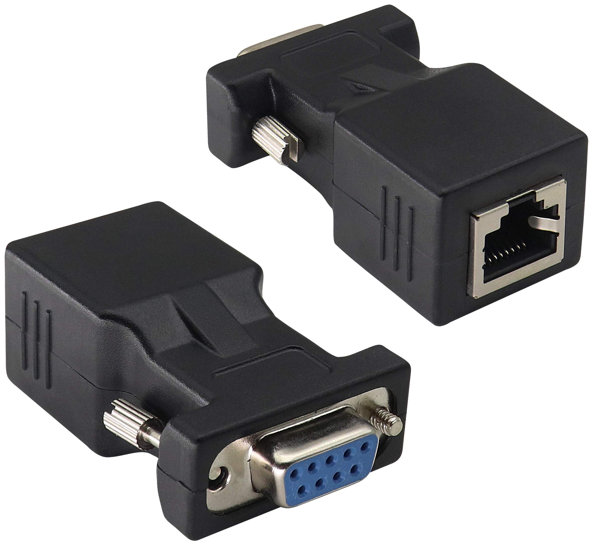 Amazon.com: AAOTOKK 2-Pack DB9 to RJ45 Extender - Male & Female