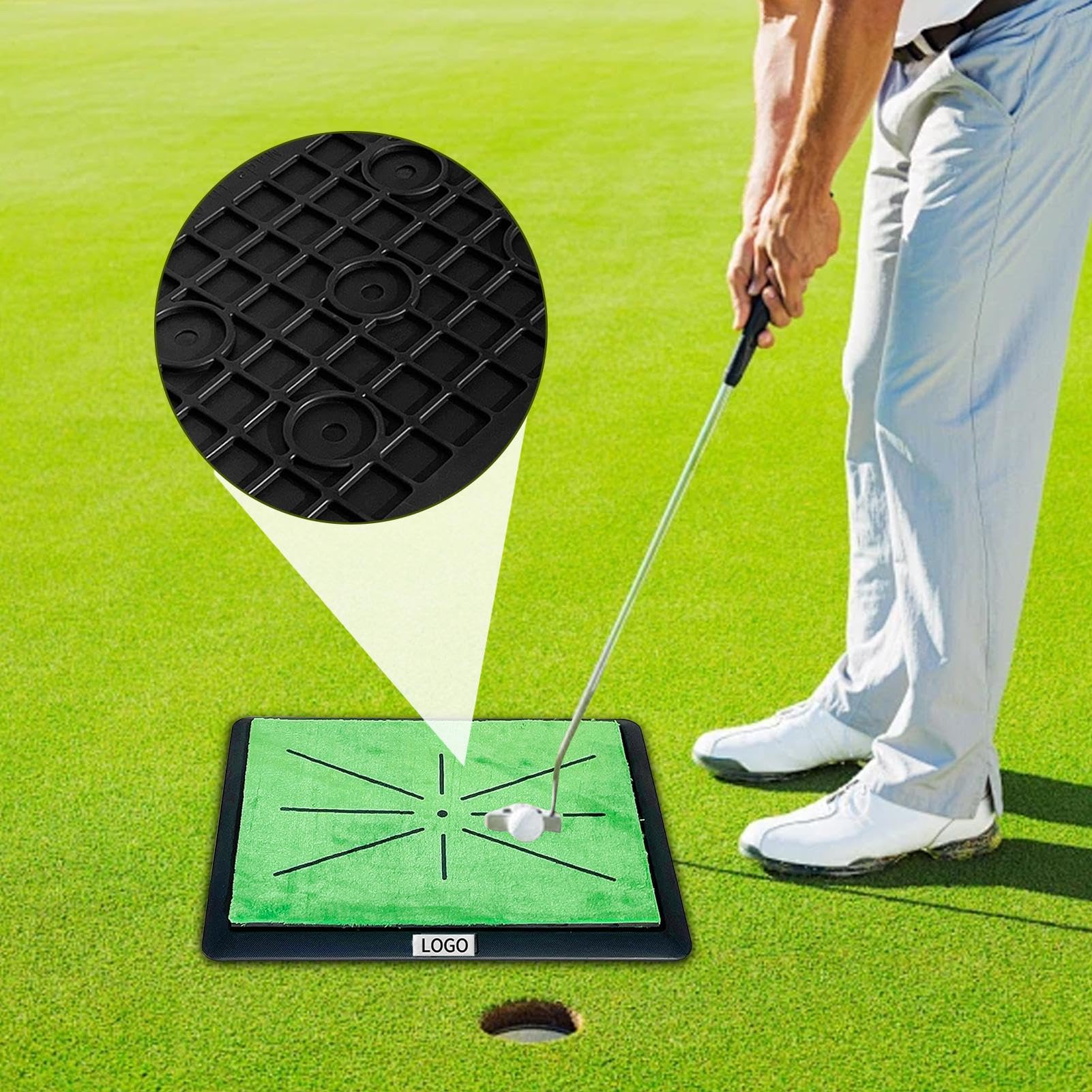 Golfmatte Trainingsmatte Für Schwungübungen