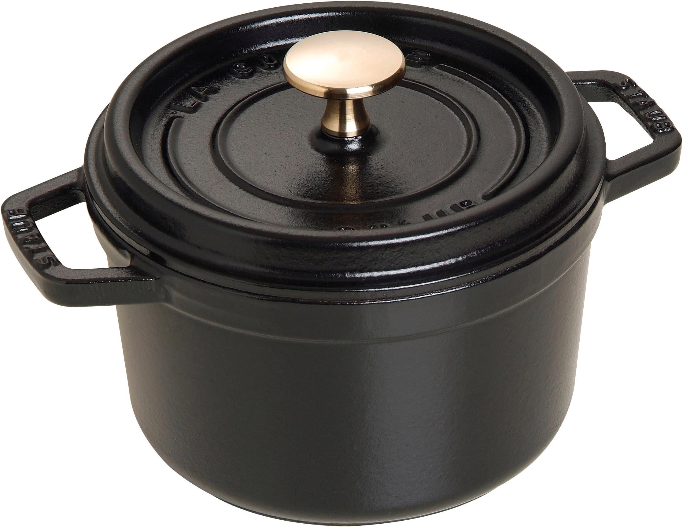40509-480-0 Cocotte Round 16cm Black