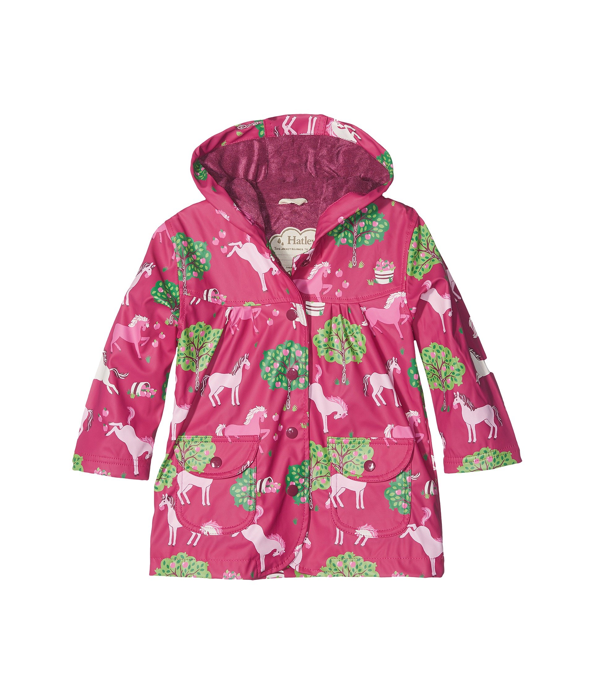Hatley Kids Apple Orchard Raincoat (Toddler/Little Kids/Big Kids) at