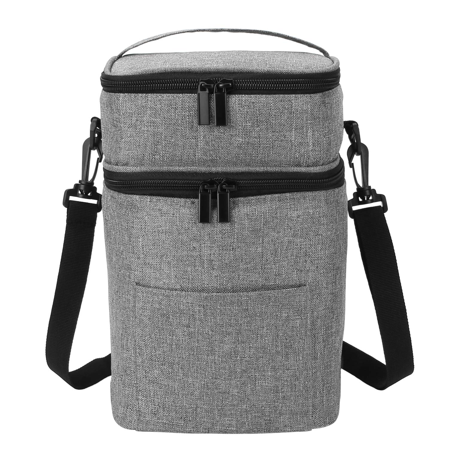 Luxja Borsa Isotermica per Biberon (Tenere 4 Flaconi del Latte Materno)