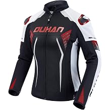 Motorcycle Jacket Women with CE 2 Certified Armored Mesh Motorcycle Jacket for Summer with Reflect Design