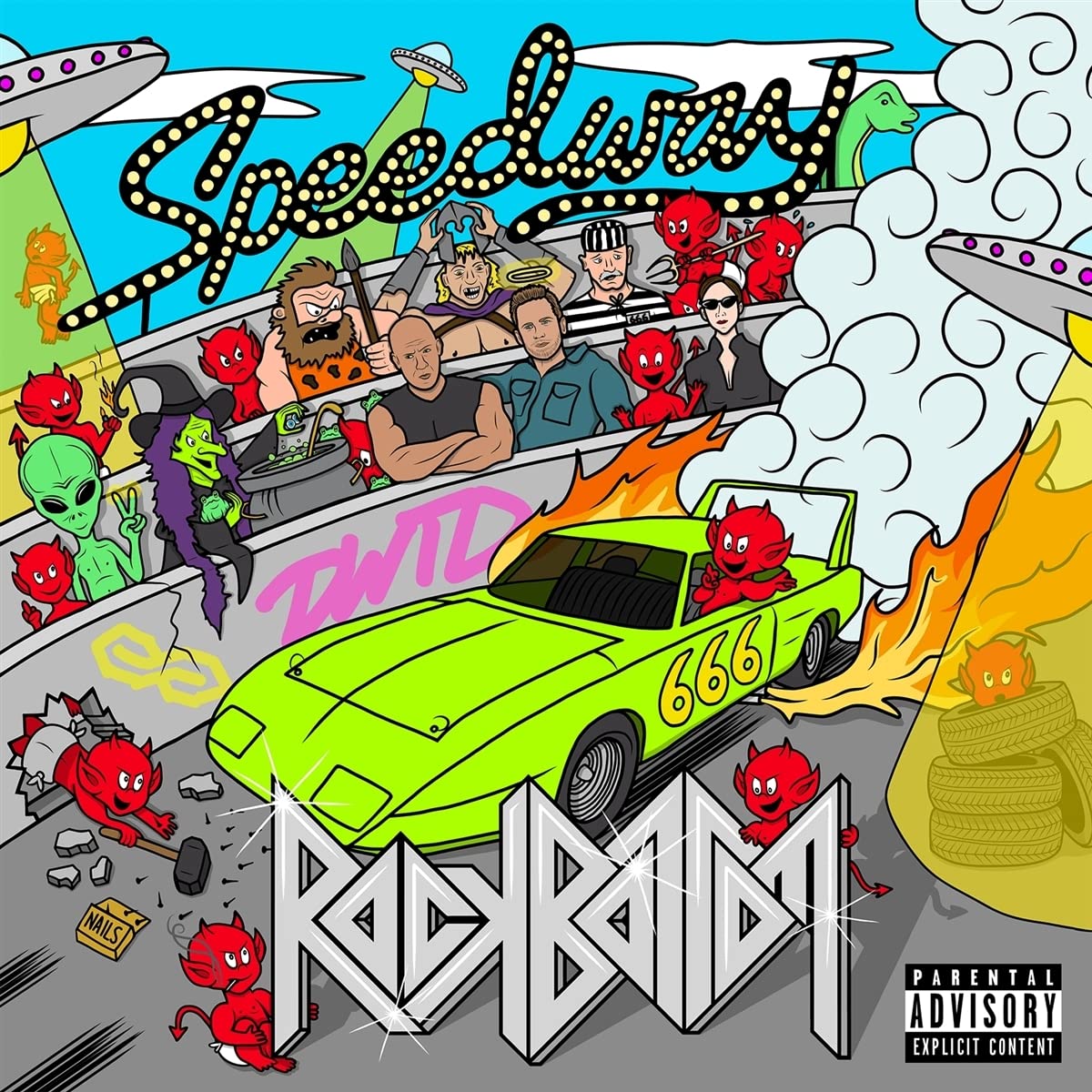 Rock Bottom Speedway CD New 760137113515