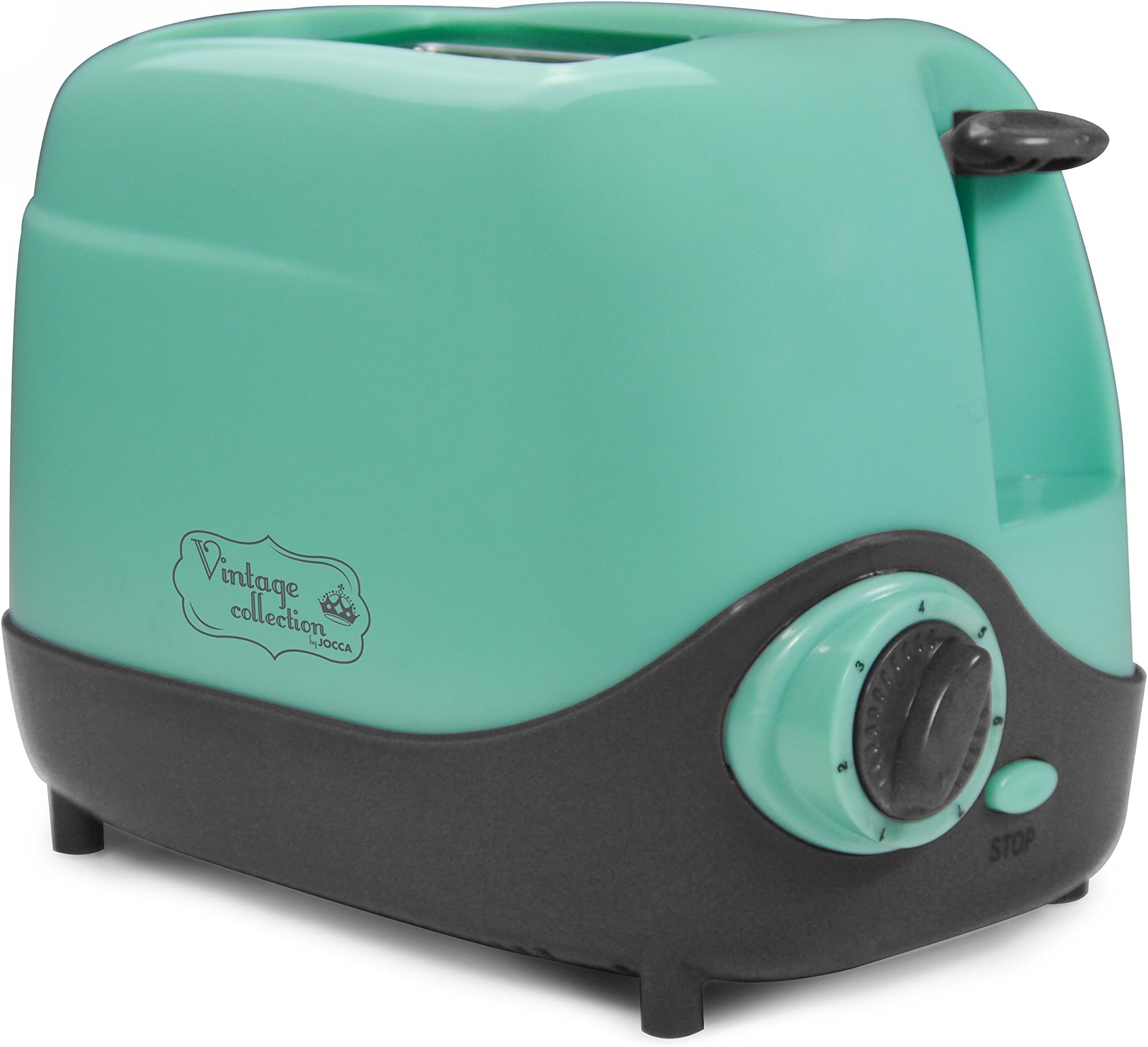 Jocca 5070TU Vintage Style Toaster, Turquoise