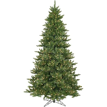 Amazon Com Vickerman 8 5 Camdon Fir Artificial Christmas Tree Clear Dura Lit Lights Faux Christmas Tree Seasonal Indoor Home Decor Home Kitchen 8.5 Ft Christmas Tree Pre Lit