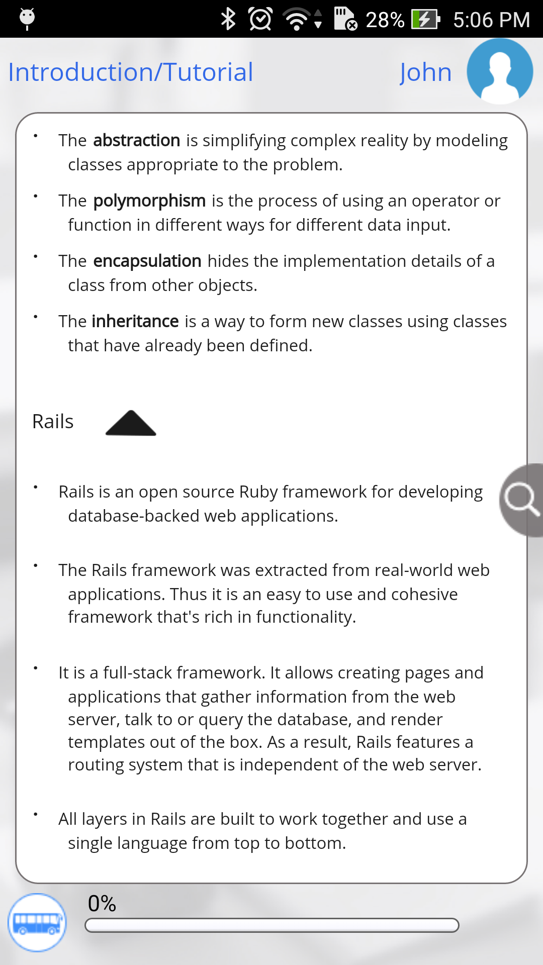 Learn Ruby On Rails by GoLearningBus - App on Amazon Appstore