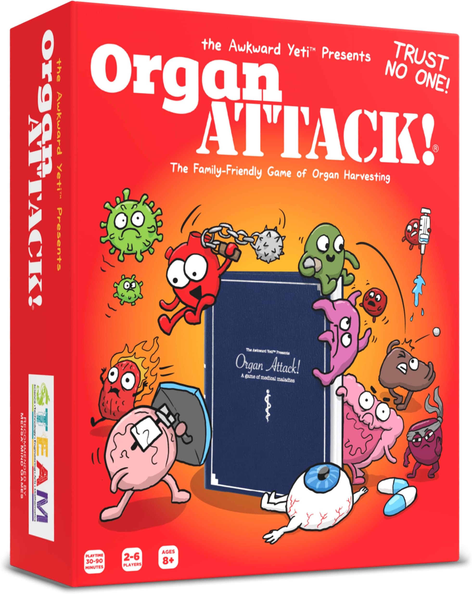 The Awkward Yeti Organ Attack! Card Game