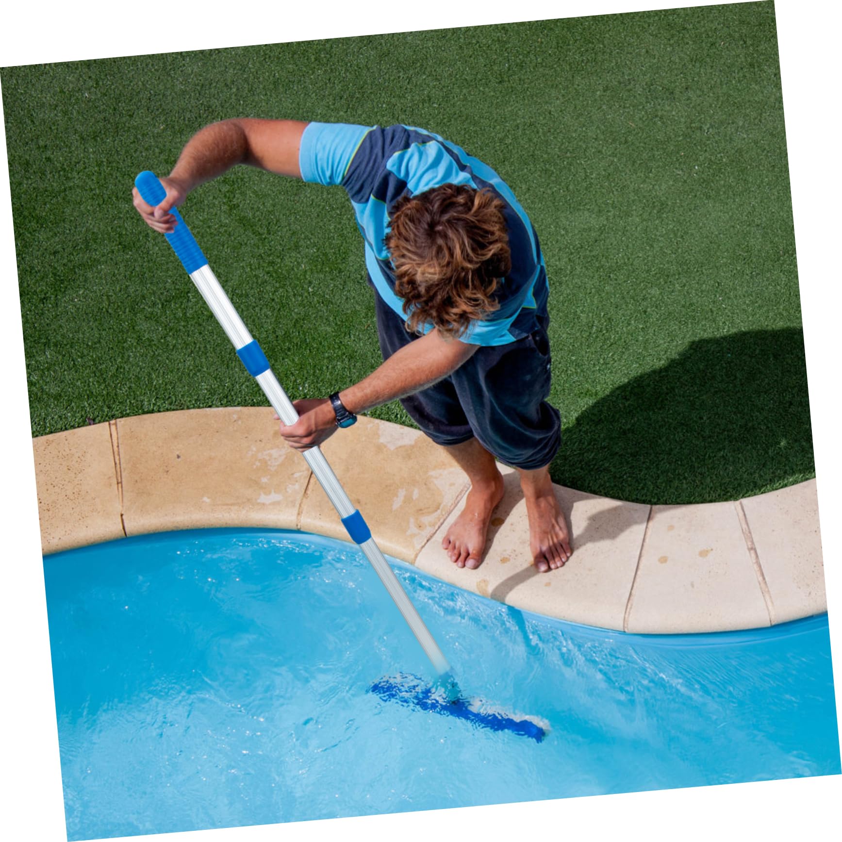 Hemobllo Cepillo De Limpieza De Piscinas para Azulejos y Paredes De Cepillos para Limpiar Piscinas Suministros De Limpieza