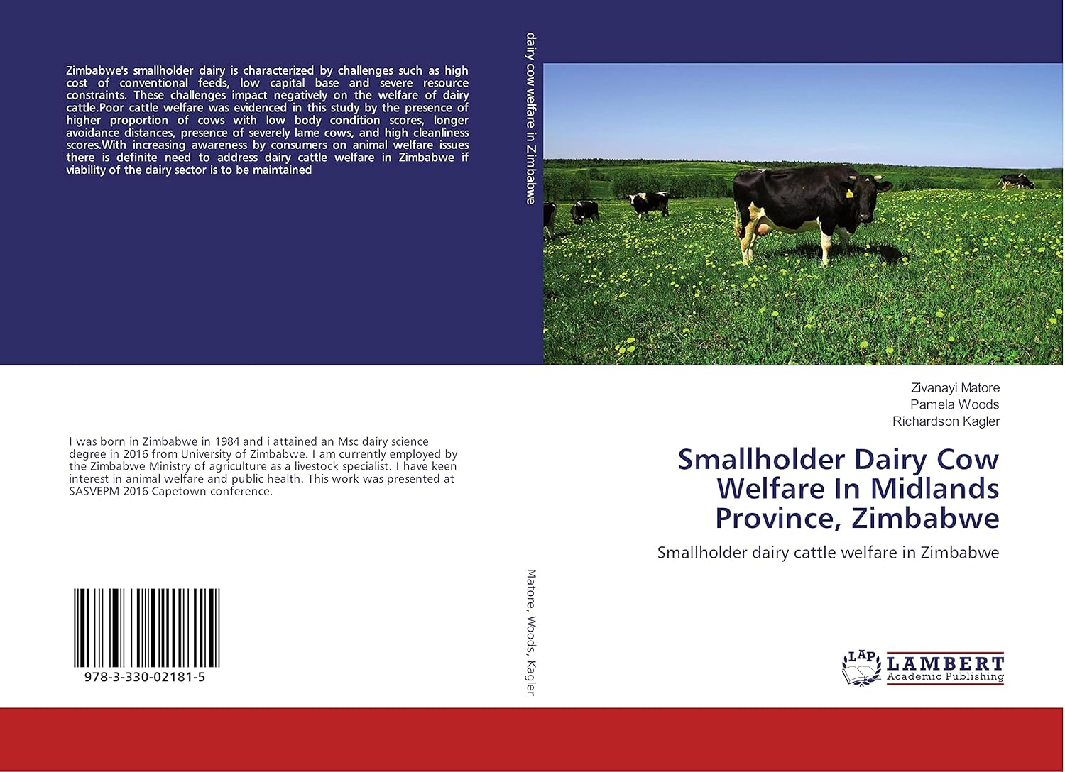 Smallholder Dairy Cow Welfare In Midlands Province, Zimbabwe Smallholder dairy cattle welfare