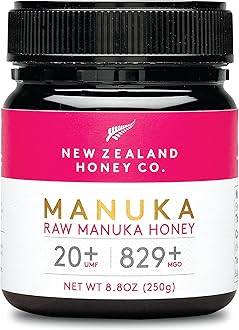 Raw Manuka Honey UMF 20+ / MGO 829+ | UMF Certified Raw Medical Grade Honey | 8.8oz