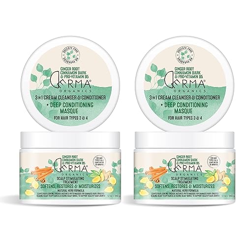 Tratamiento estimulante del crecimiento para dermatitis seborreica, psoriasis, cabello más completo, más largo y nutrido (paquete de 2)