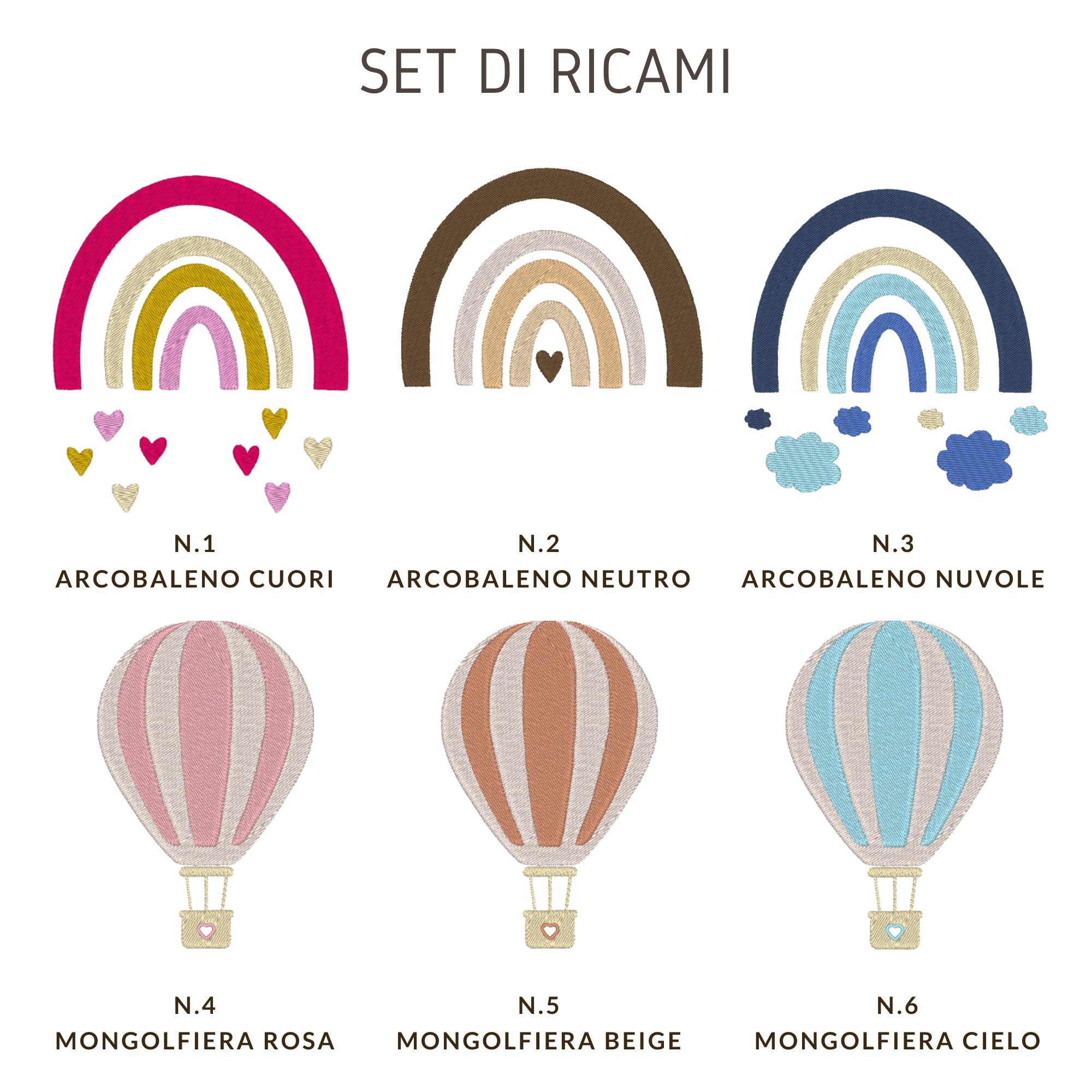 MAYRA Set Asilo Nido e Materna Personalizzato per Bambino e Bambina | Kit Bavaglino con Elastico o Laccetti, Asciugamano con Asola e Sacchetto Cambio | Ricamo Nome e Disegno | Made in Italy