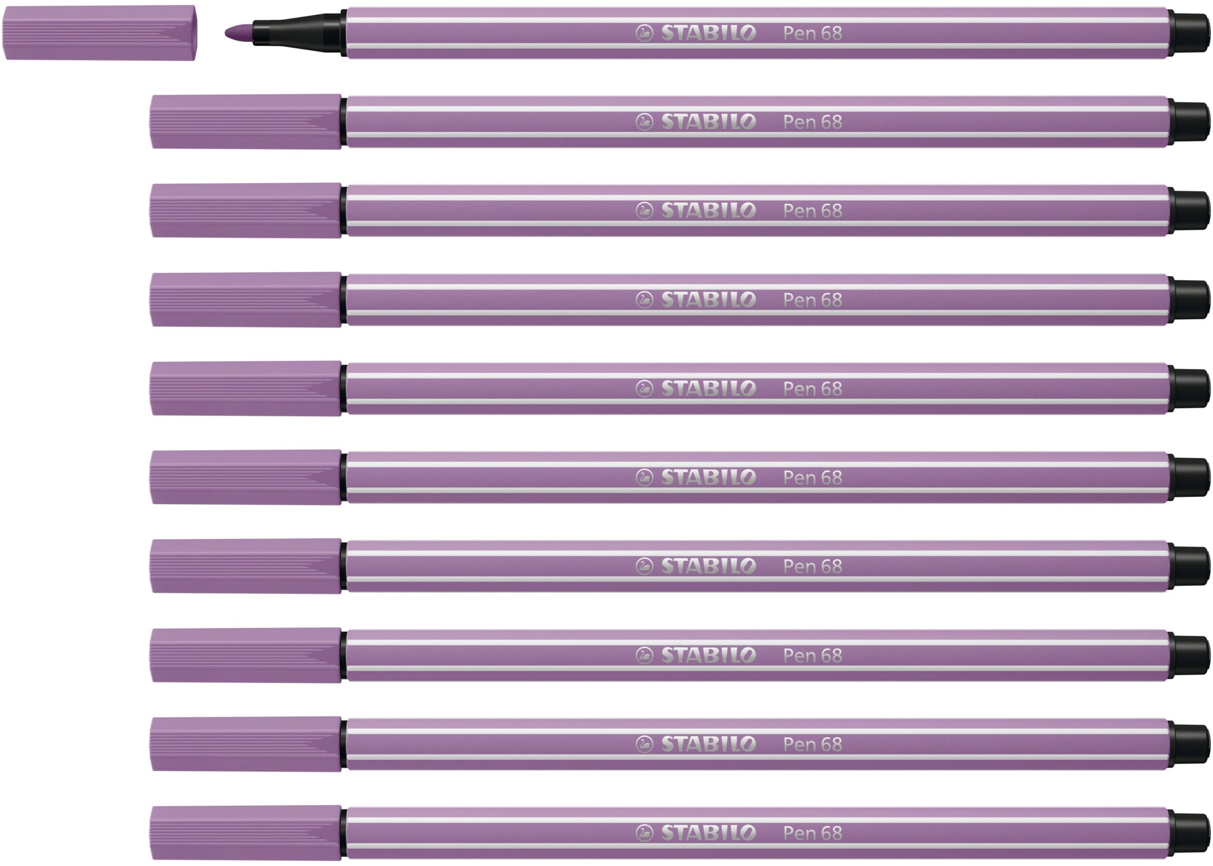 Stabilo Pen 68 - 68/62 Grey Violet / Pack of 10