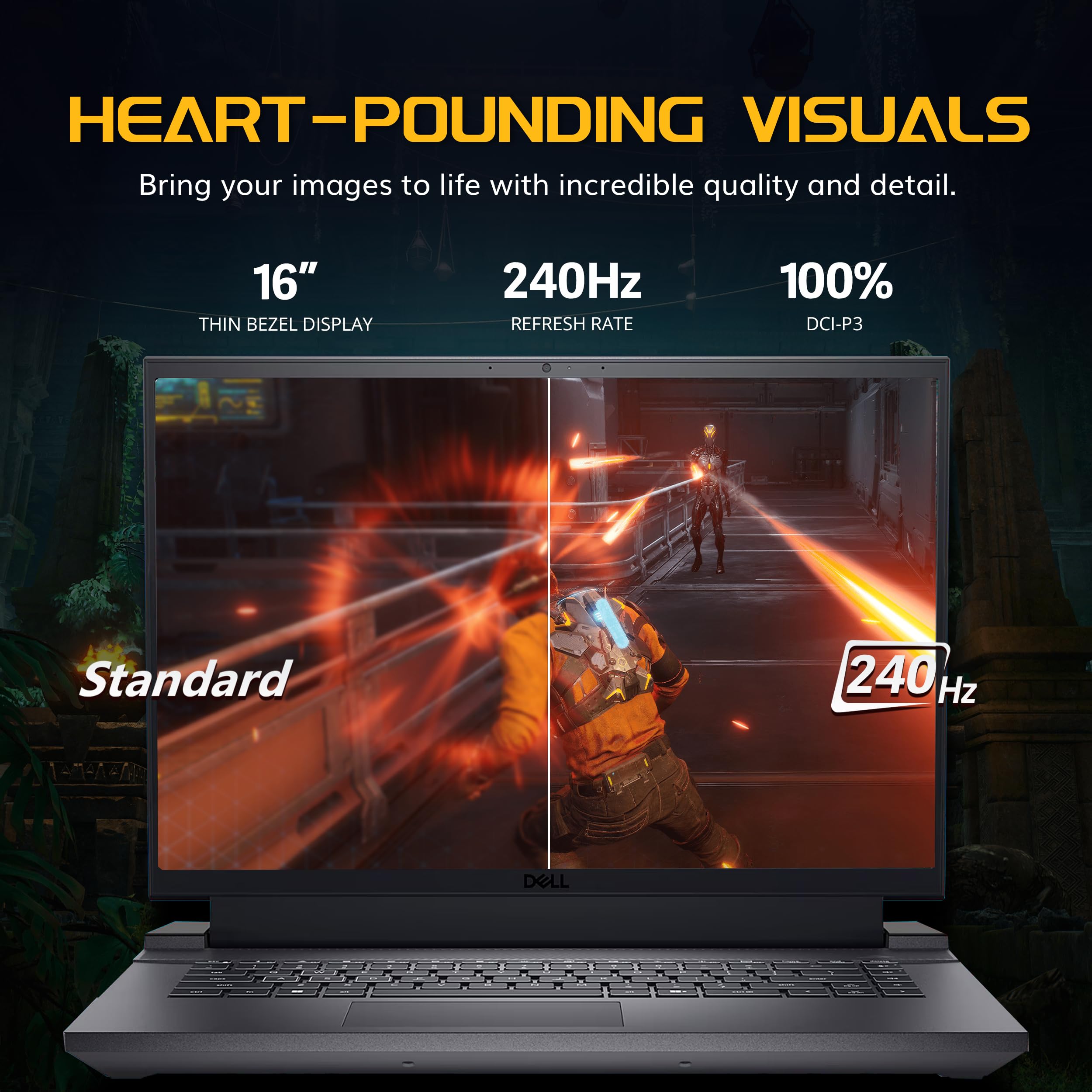 パソコン Dell G16 7630 Dell G16 7630 Gaming Laptop PC Intel i9-13th 16GB Ram 1TB NVMe SSD
