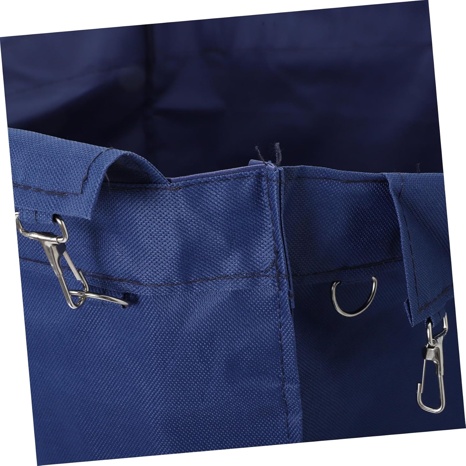 CHILDWEET Utility Cart Bag for Janitorial Cleaning Replacement Bag Metal Hook for Housekeeping Carts for Waste Collection and Disposal