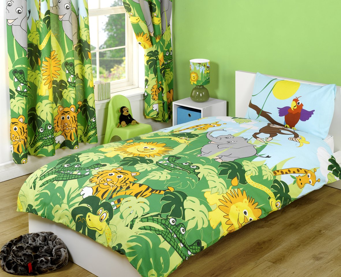 Jungle Bedding - Single Duvet