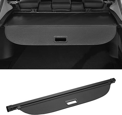Miniatura 27 de Motoforti Cubierta retráctil para maletero de automóvil para Toyota RAV4 2013-2018, estante de cajuela trasera, equipaje, cubierta de seguridad,