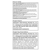 Vista 3 de Cheez-It y Pringles Paquete Variado, Aperitivos para el Almuerzo, Aperitivos para Niños, Paquete Variado (36 Unidades)