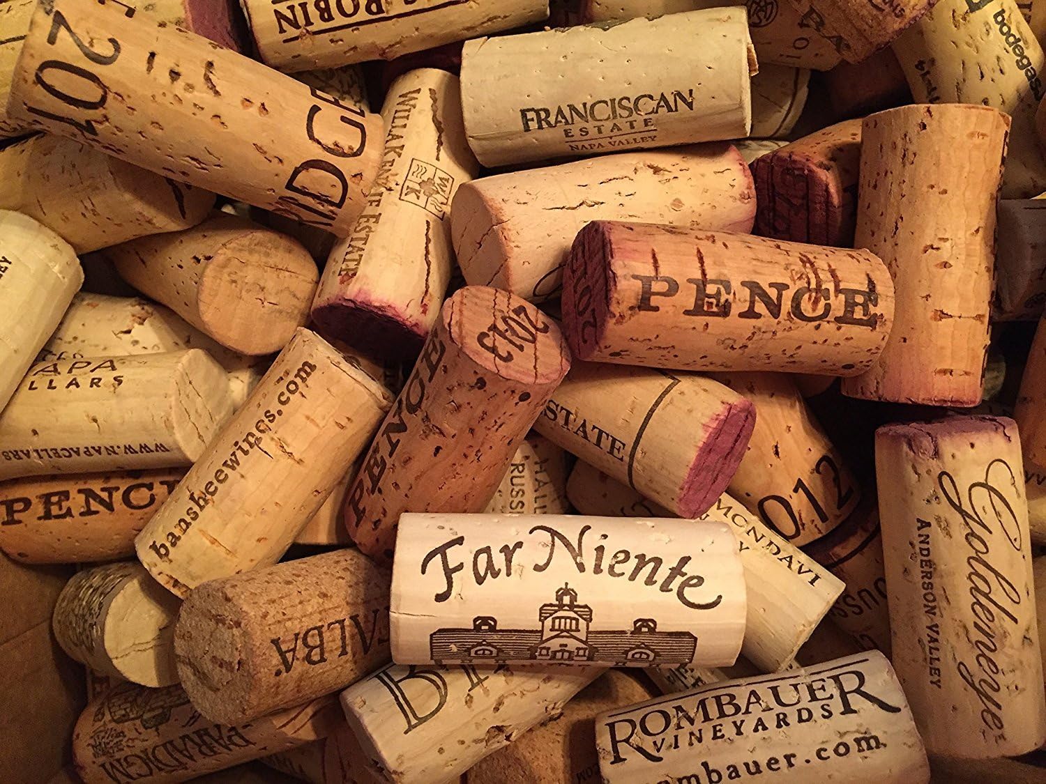 WIDGETCO Premium Recycled Corks, Natural Wine Corks From Around the US - 50 Count