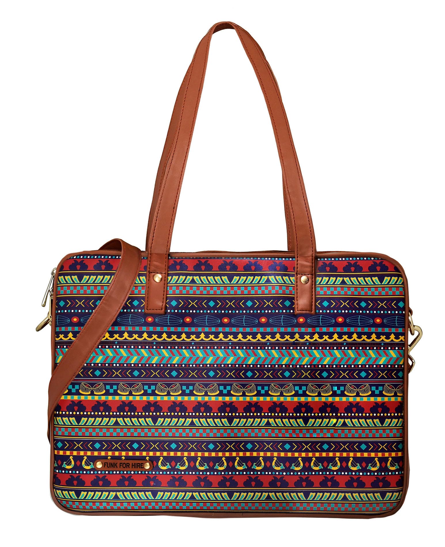 See full amazon price history chart for Funk For Hire Women Printed Vegan Leather 15.6" Laptop Handbag/Sling Multi Color Funk For Hire Women Printed Vegan Leather 15.6" Laptop Handbag/Sling Multi Color (B07LG3R6D8) Amazon Price History, Amazon Price Tracker