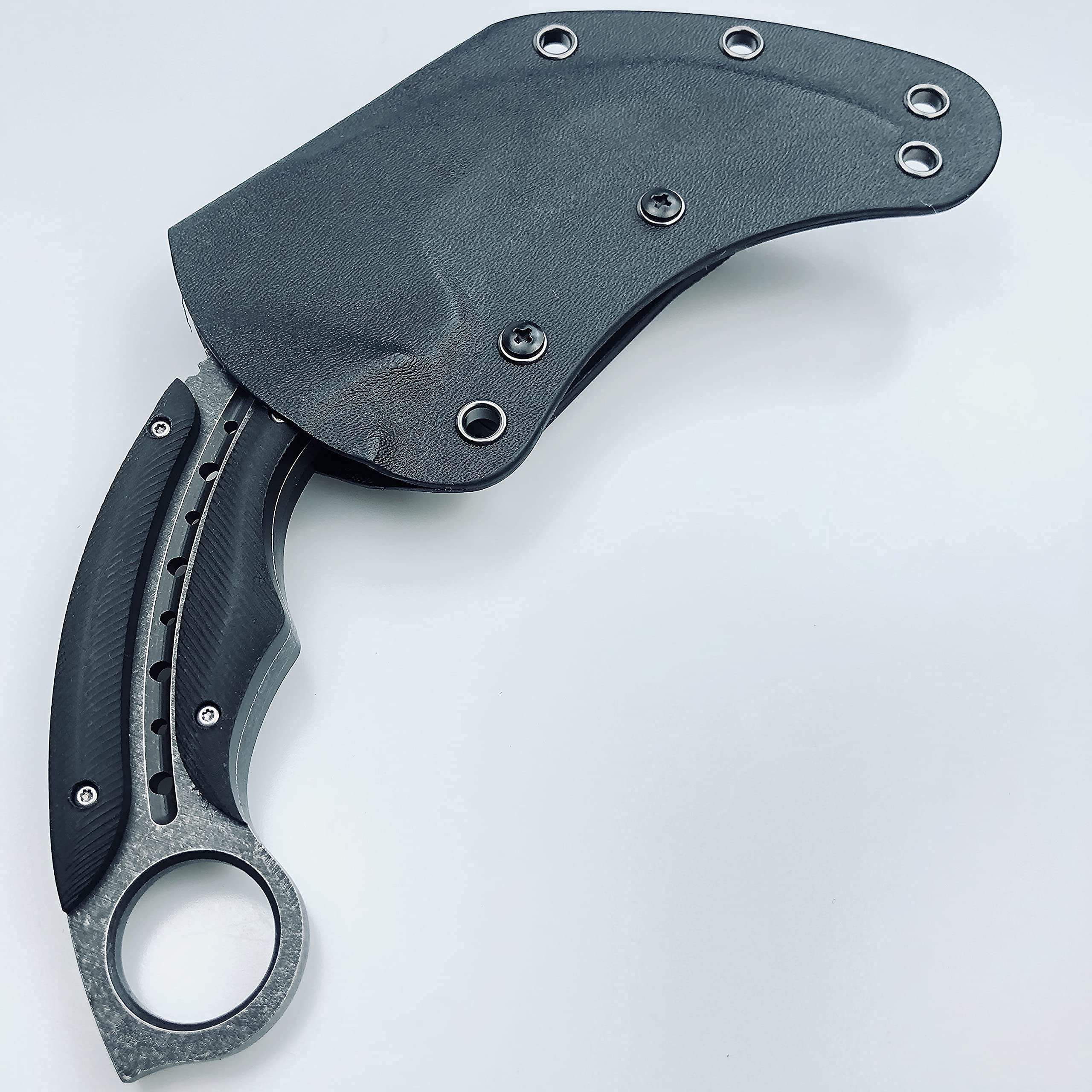 Buy HOLYEDGE 8"Tactical Eagle Head Design Heavy Duty Full Tang D2