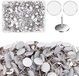 240PCS Reflective Tack,Trail Marking Tack,Glow Thumb Tacks,Reflector Tacks for Tree Stand Hunting Hiking Camping (240 Sliver)