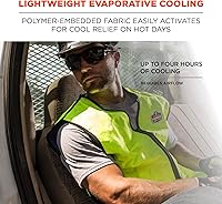 Vista 2 de Ergodyne Chill-Its 6665 Chaleco de enfriamiento evaporativo Lima