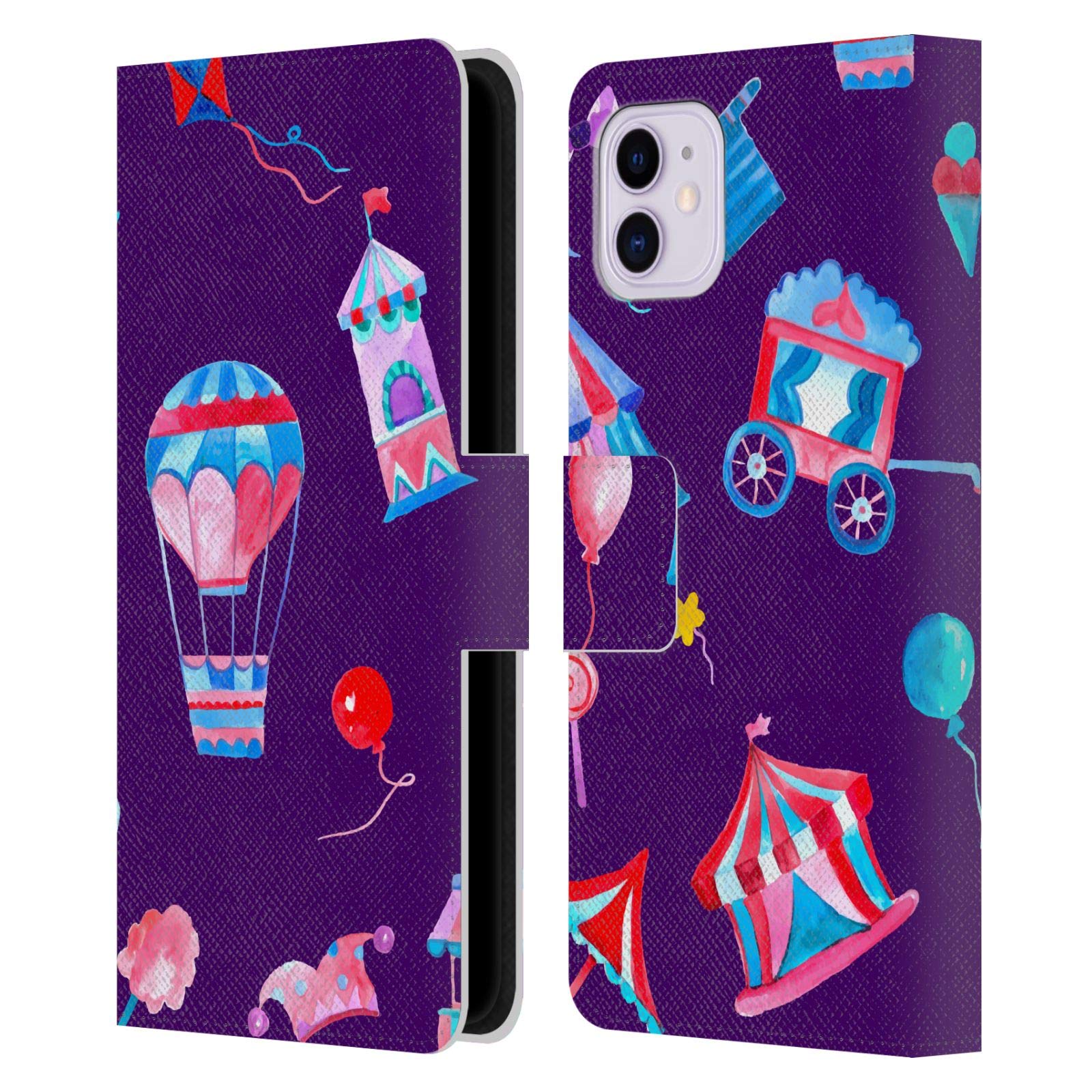 Carcasa de cuero iPhone 11 Head Case Designs Haroulita Carnaval 7