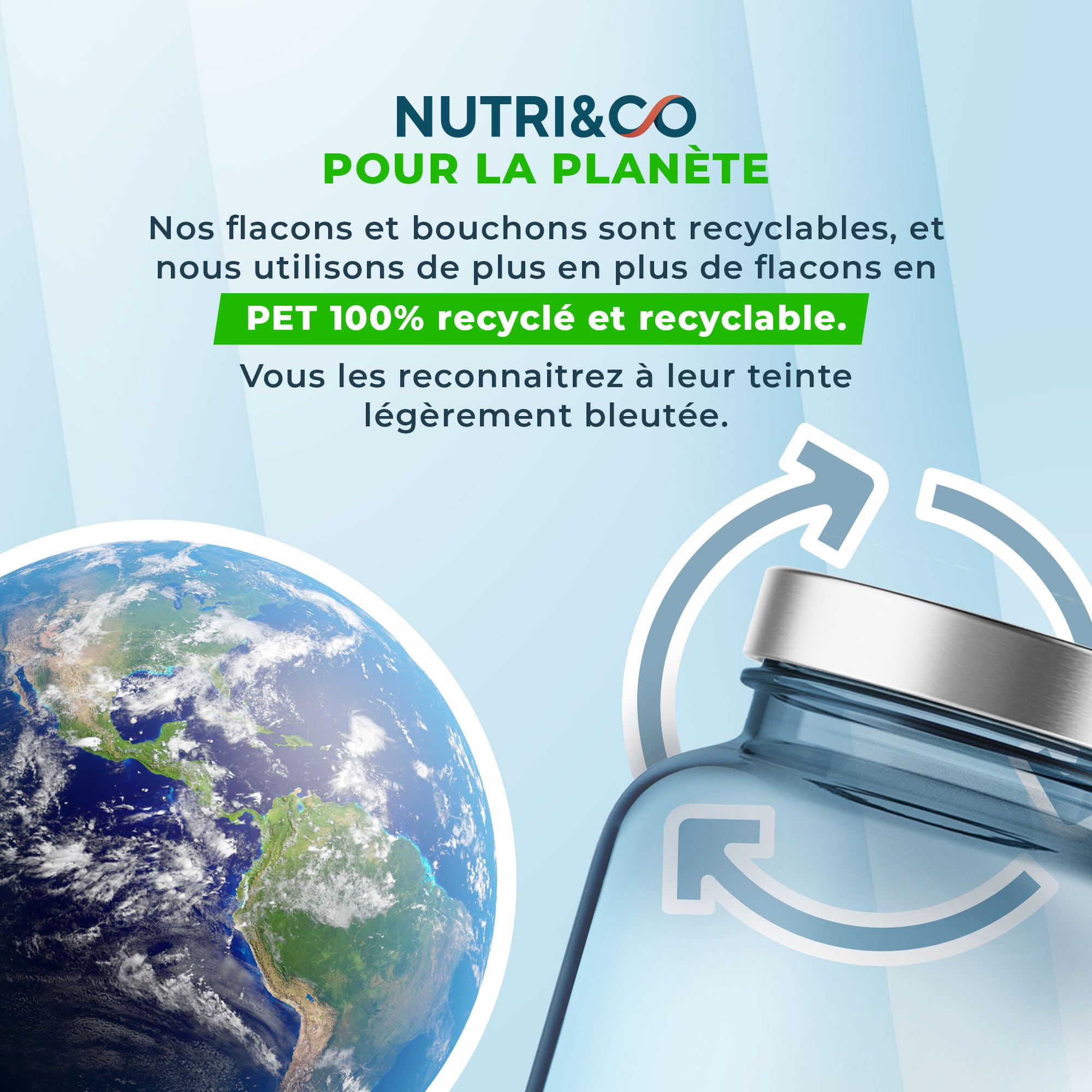 NUTRI & CO Formule Satiété - DNF-10® & Caroube - 2en1 Réduction d'Appétit - Complément Alimentaire Perte de Poids Minceur - Cure 1mois - 60 gélules Vegan - Fabriqué en France