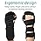 Fanwer Stroke Resting Hand Splint - Night Immobilizer Wrist Finger Brace for Flexion Contractures, Functional 5 Finger Stabilizer Wrap - for Muscle Atrophy Rehab, Arthritis, Tendonitis (Right, Large)