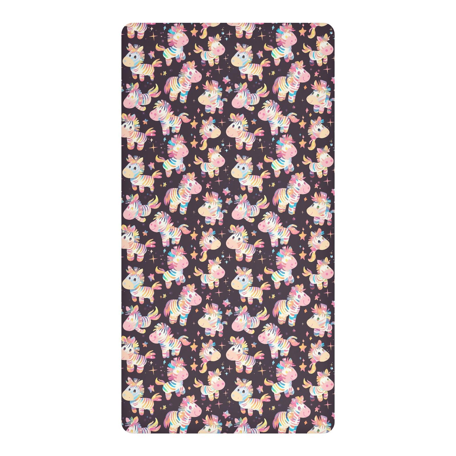 Literie imperméable berceau licorne anti-fuite drap housse lavable bébé