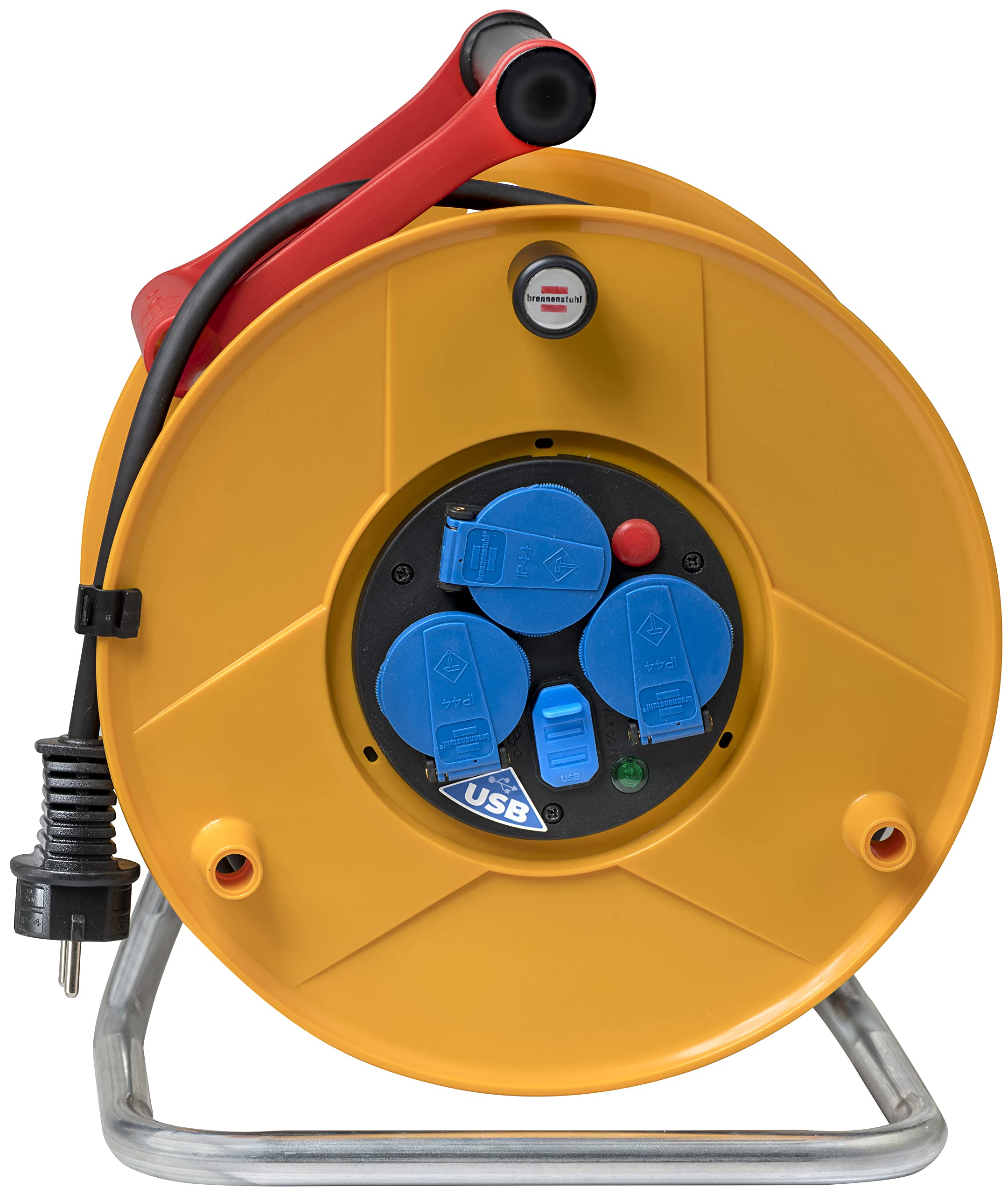 Brennenstuhl Enrouleur électrique Standard Pro USB A, 25m H07RN-F 3G2,5