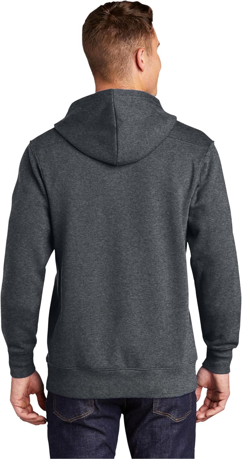 SPORT-TEK Men's Lace Up Pullover Hooded Sweatshirt - Image 3