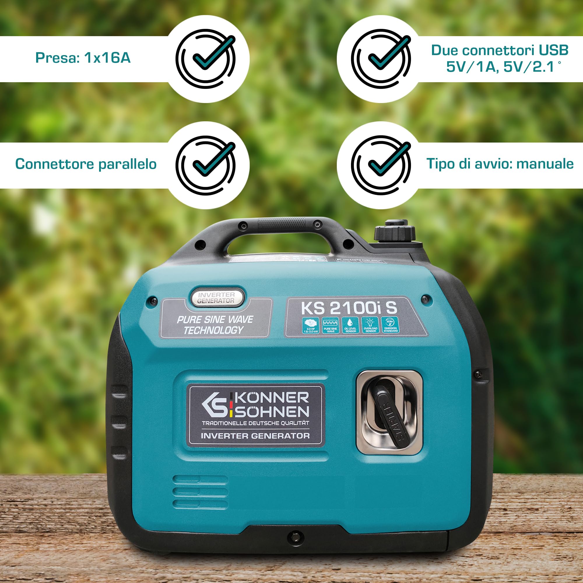 Generatore Di Corrente 6kW Benzina PRAMAC Trifase Carrellato Portatile - Foto 5