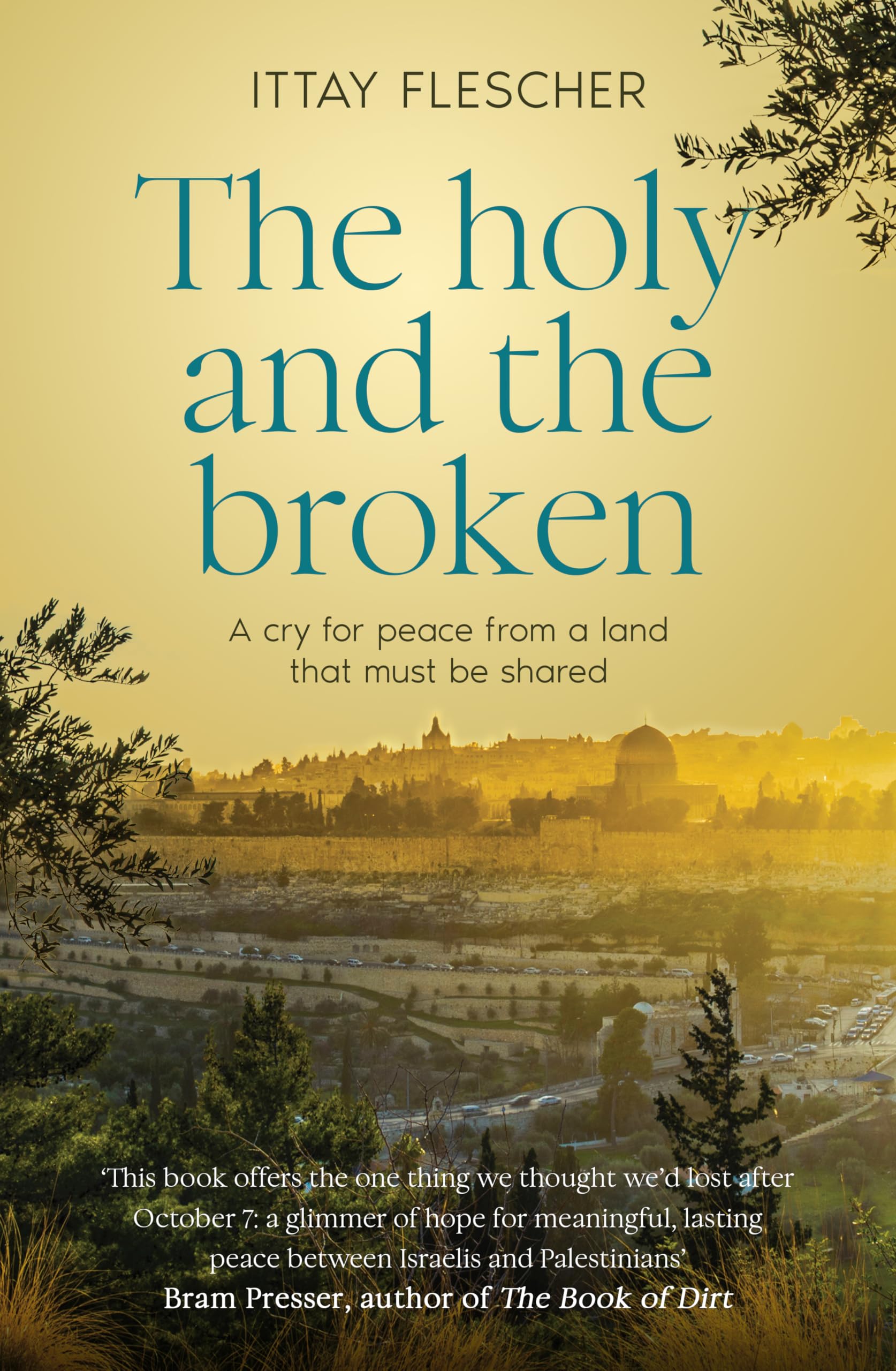 The Holy and the Broken: A cry for Israeli-Palestinian peace from a land that must be shared, finalist in the 75th US National Jewish Book Awards