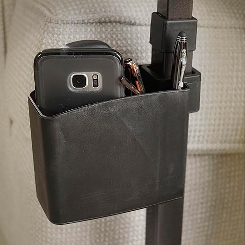 Miniatura 5 de Stander Accesorio organizador de tubo base, compatible con Omni-Tray de Stander y la mesa Signature Life Independence, color negro