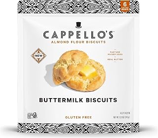Drew's All Natural Buttermilk Biscuits - Clean Frozen Biscuits, No HFCS, No Hydrogenated Fats or Bleached Flour
