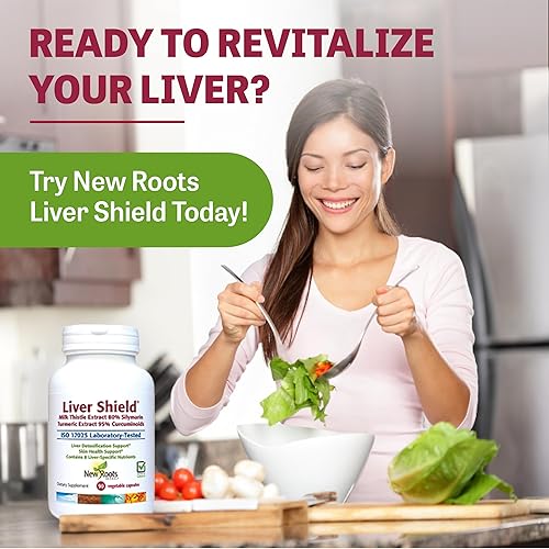 Miniatura 7 de NEW ROOTS HERBAL Suplemento de desintoxicación de limpieza hepática con mezcla de hierbas con alcachofa, cardo mariano, raíces de diente de león,