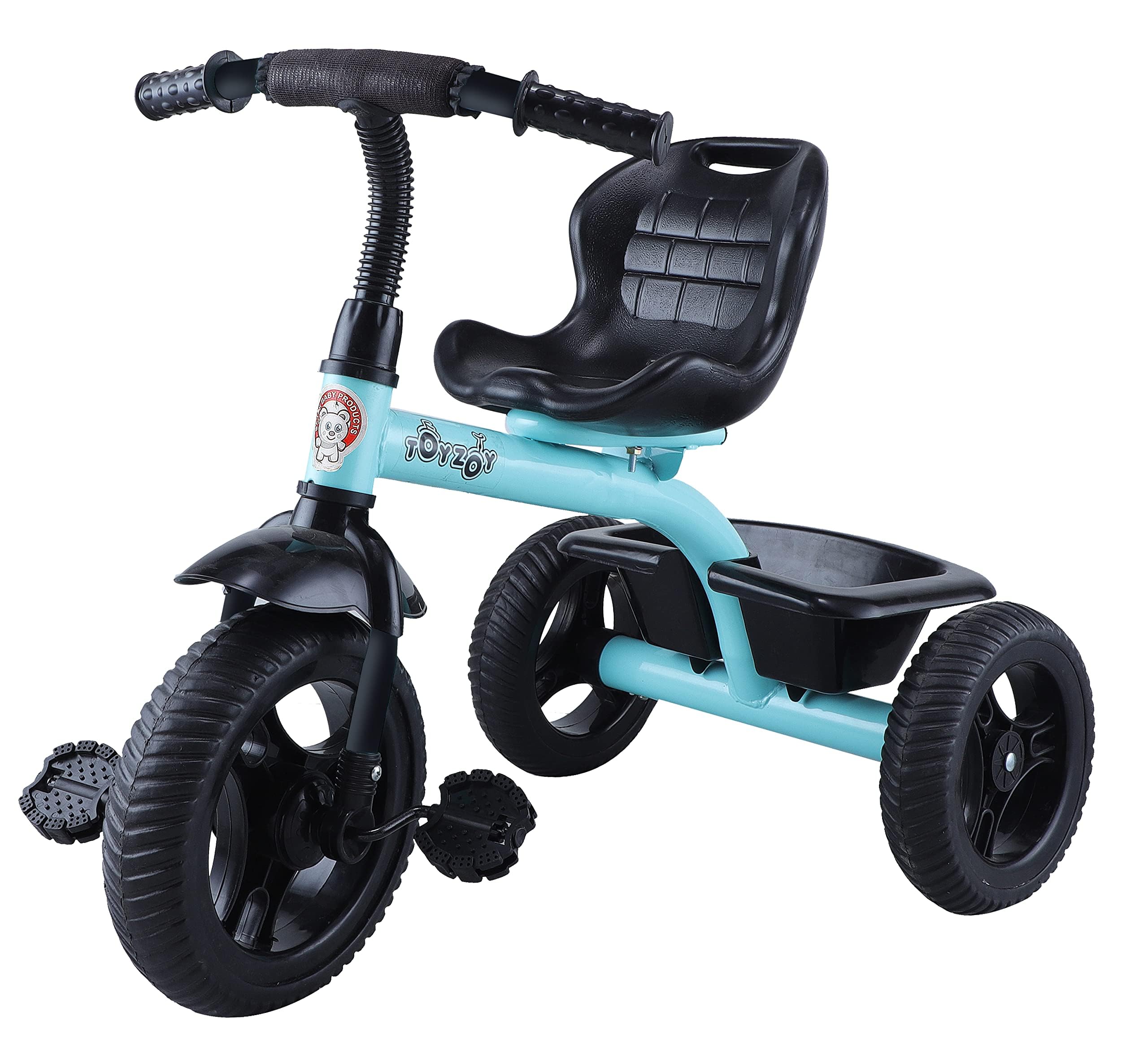 Toyzoy Mini Mac Trike|Tricycle for Kids|Boys|Girls Age Group 2+ Years, (Mint Green) 1