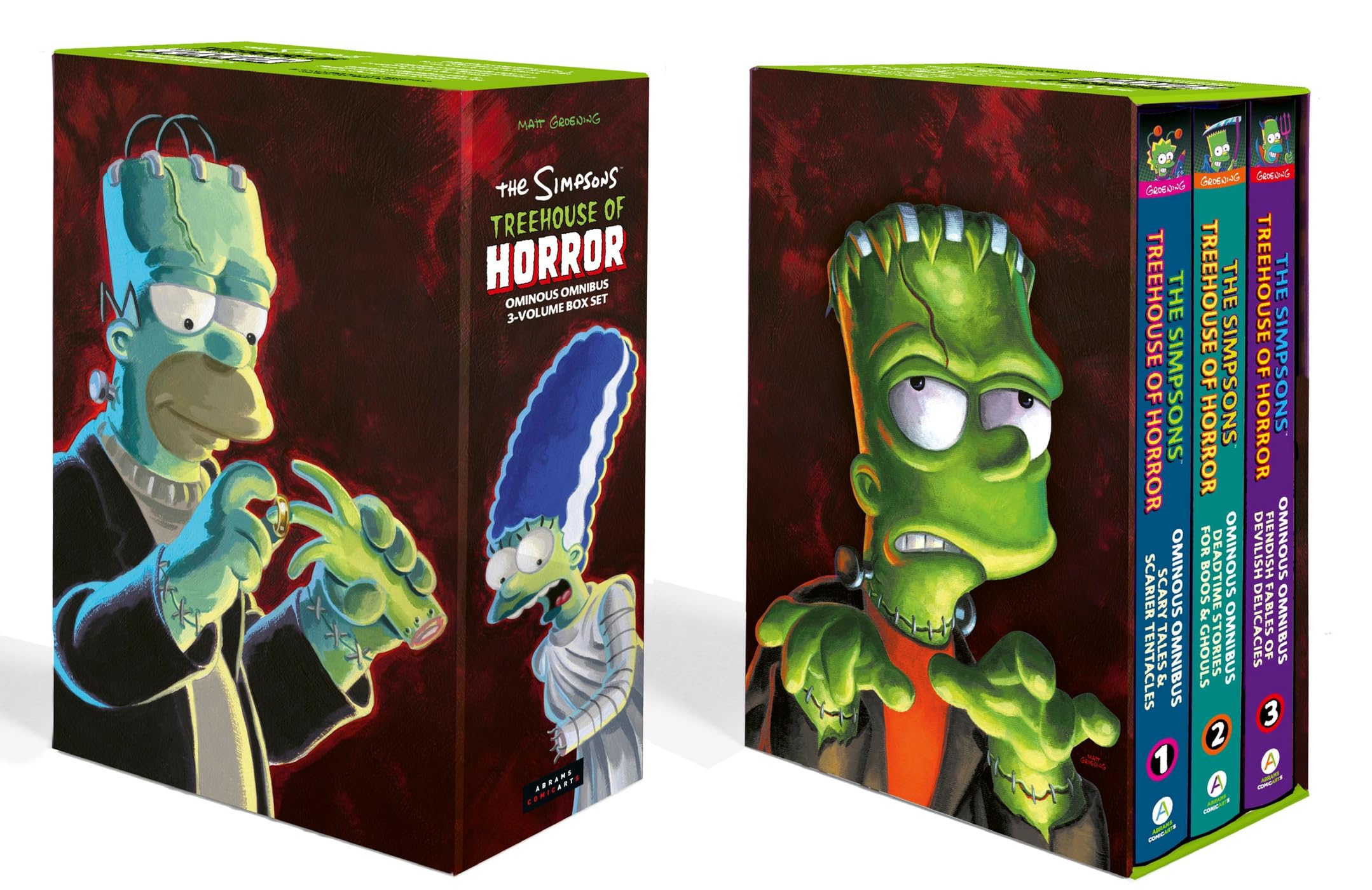The Simpsons Treehouse of Horror Ominous Omnibus 3-Volume Box Set: The Complete Collector's Edition