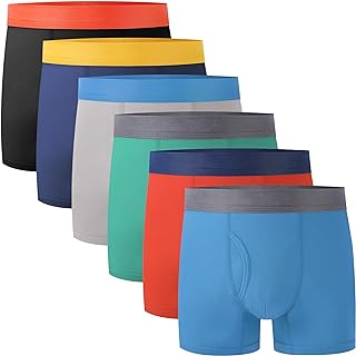 Boys' Underwear Boxer Briefs Breathable and Soft 6-Pack