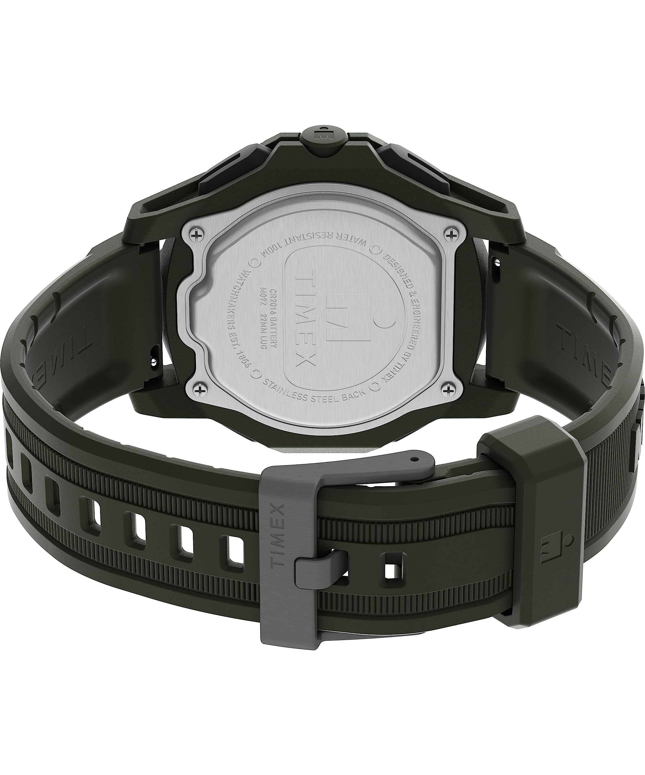 Timex Ironman Adrenaline Zegarek męski 46,5 mm z paskiem poliuretanowym TW5M58000