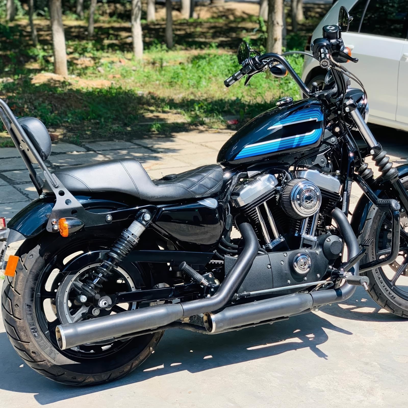 Harley Touring Suspension Lowering Blocks - 3/4" Inch – Skully Customs