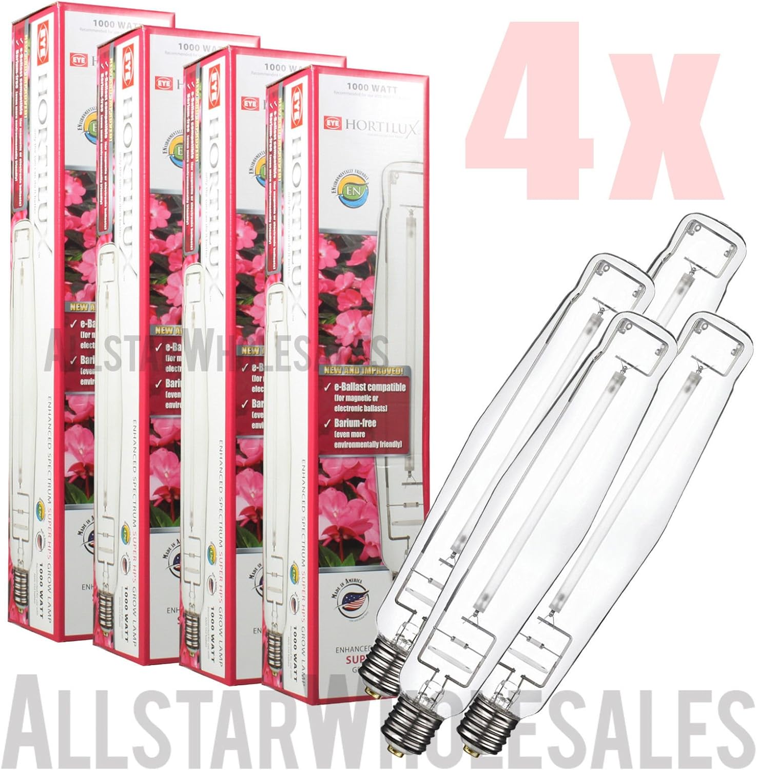 Eye Hortilux HPS Light Bulb 1000w watt High Pressure Sodium