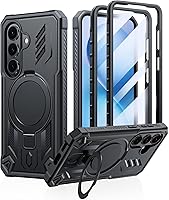 Vista 32 de FNTCASE Funda para iPhone Air Phone Case: Compatible con MagSafe Protector de pantalla integrado Soporte con grado militar a prueba de caídas