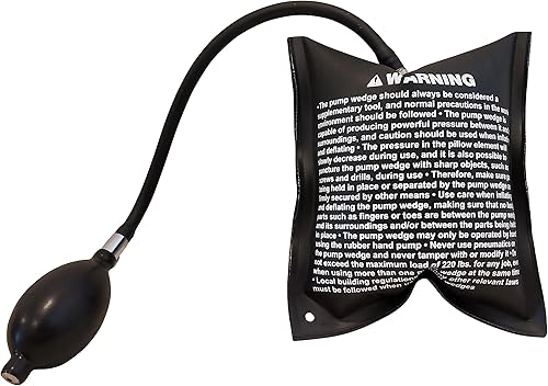 Herramienta de nivelación de cuña y cuña de bolsa de aire de bulbo para apretar (220 libras clasificadas)