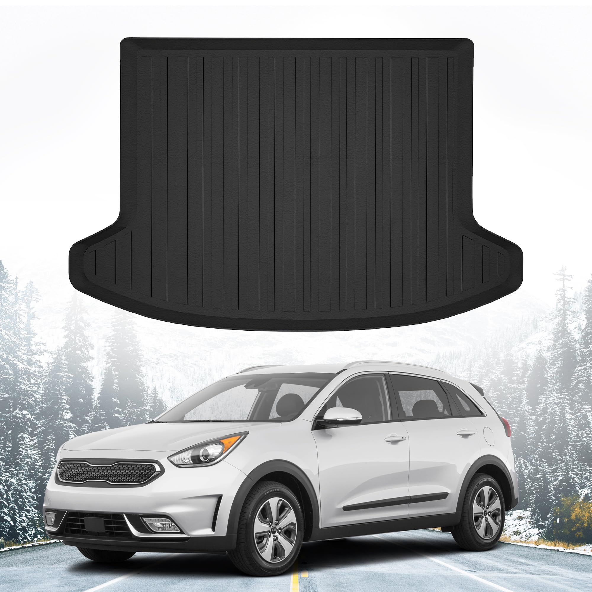 Cargo Cover Fit Kia Niro 2023-2025 Rear Trunk Shield Shade(Not for EV & PHEV Cargo Cover Fit Kia Niro 2023-2025 Rear Trunk Shield Shade(Not for EV & PHEV