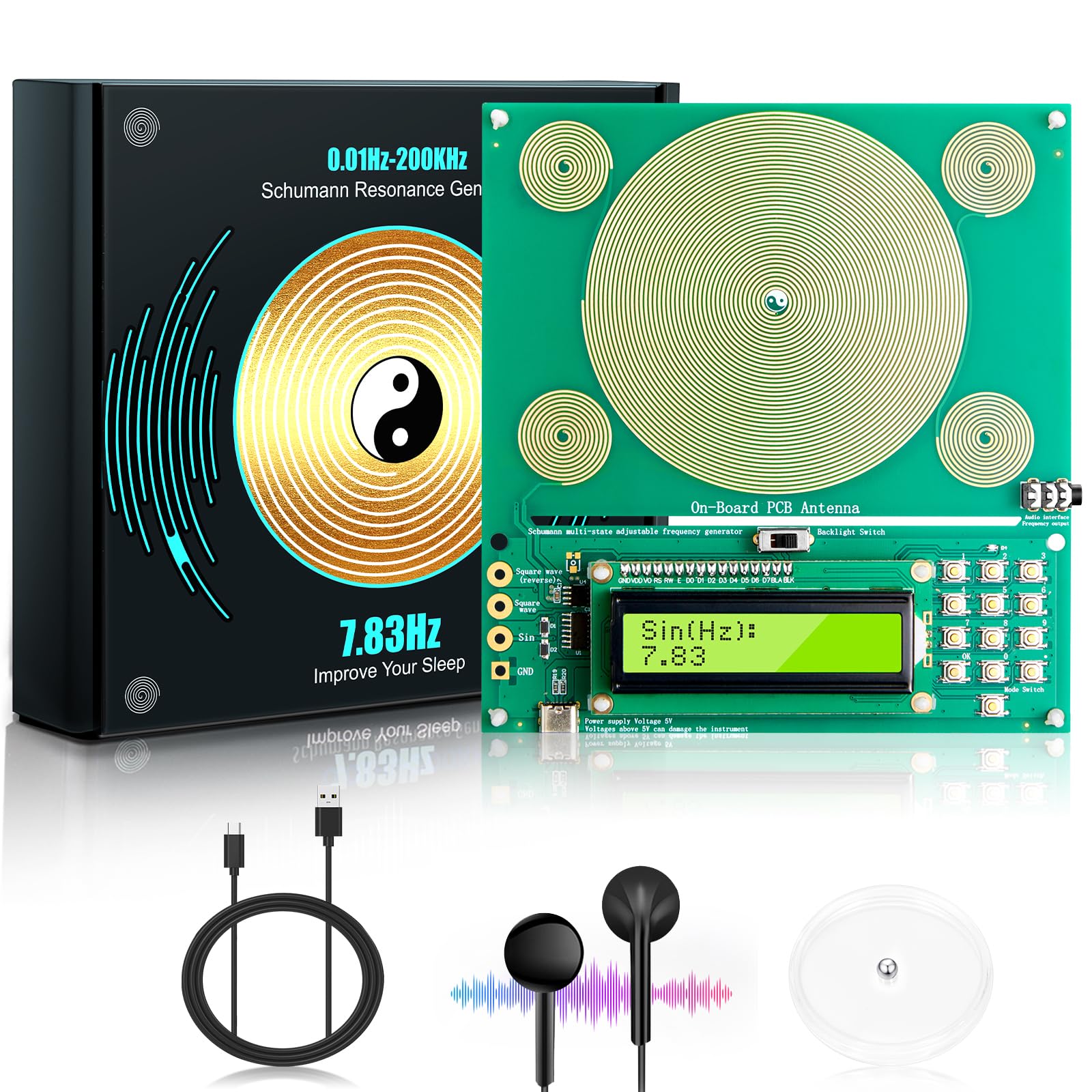 Amazon.com: Frequency Generator for Healing | 7.83Hz Schumann