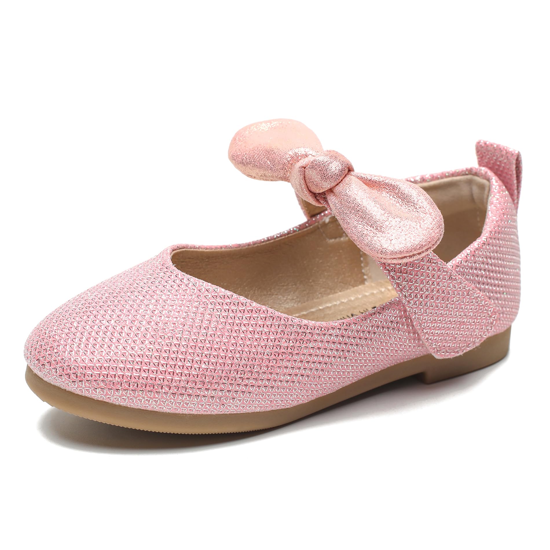 Cadidi Dinos Little Big Girl's Adorable Sparkle Princess Party Girls Dress Shoes